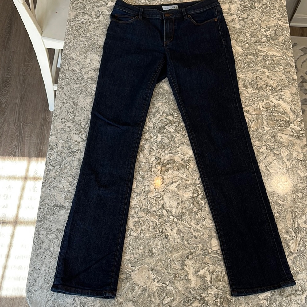 LOFT jeans size 4/27 modern straight